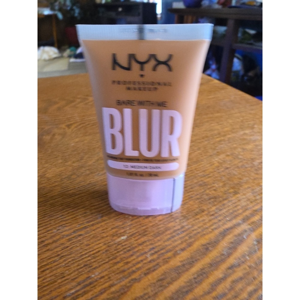 NYX PROFESSIONAL BARE With Me BLUR Skin Tint Foundation 12 Medium Dark‎ - Picture 2 of 2